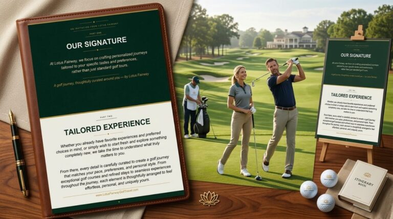 An Invitation from Lotus Fairway: Our Signature Tailored Golf Experiences